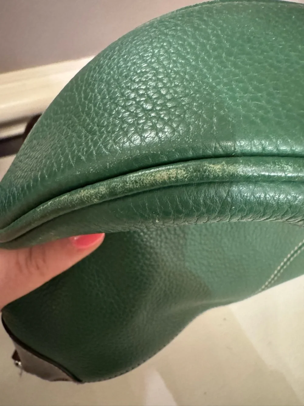 Dooney & Bourke pebbled green